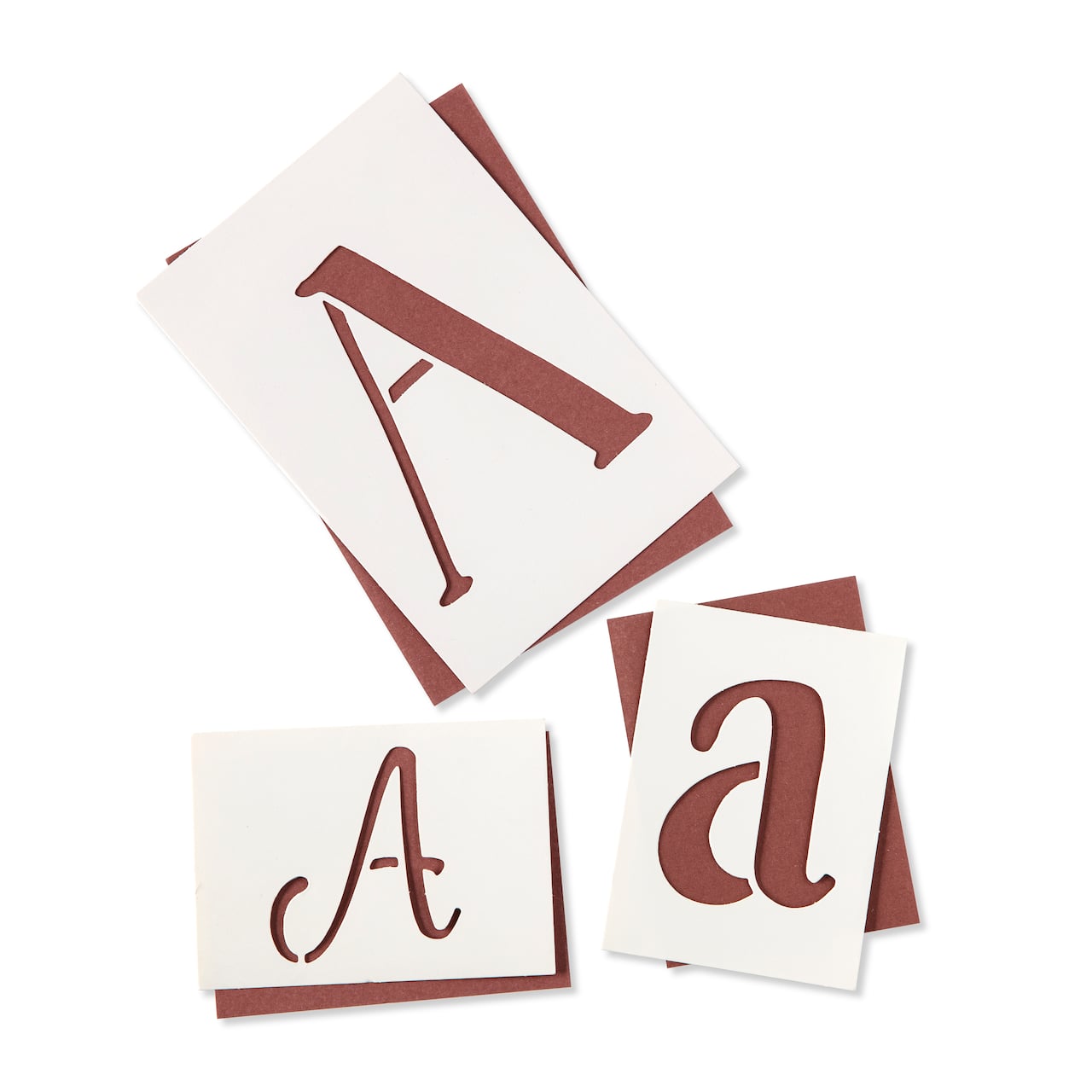 12 Pack: Letter Stencils Value Pack by Craft Smart®